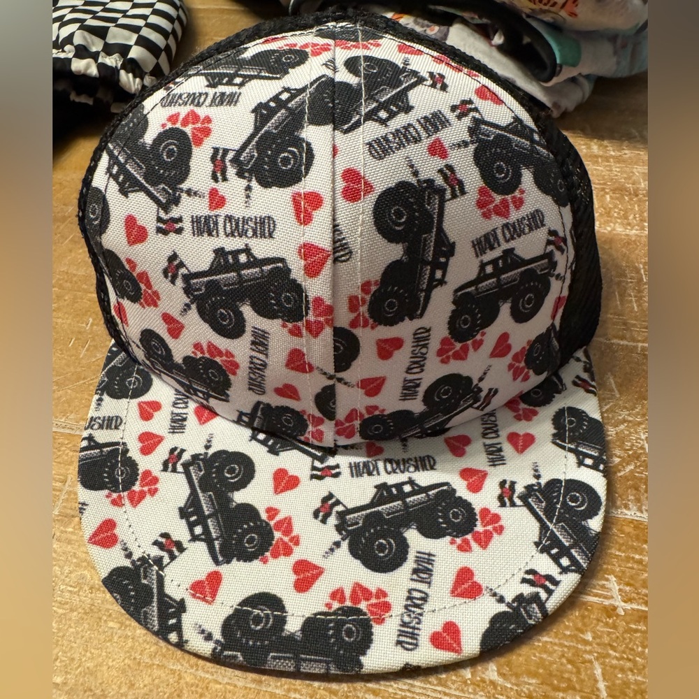 George hats Valentine’s hat
